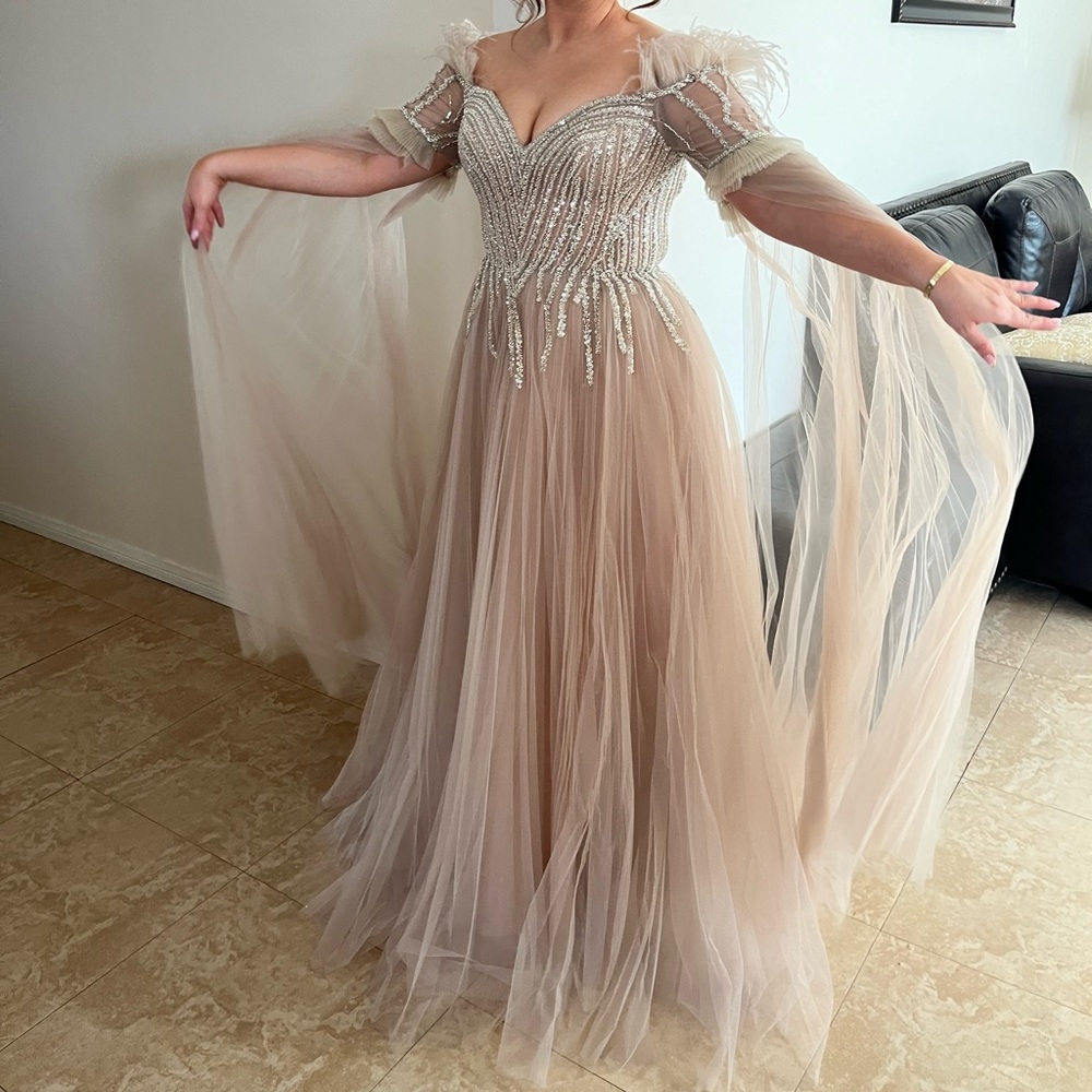 Prom Wedding Birthday Gown Catwalk Couture Collection Dress